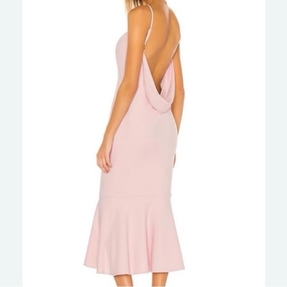 Katie May Revolve "The Twirl" Dress in Blush